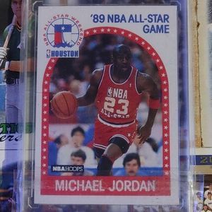 Michael Jordan and Magic Johnson card lot